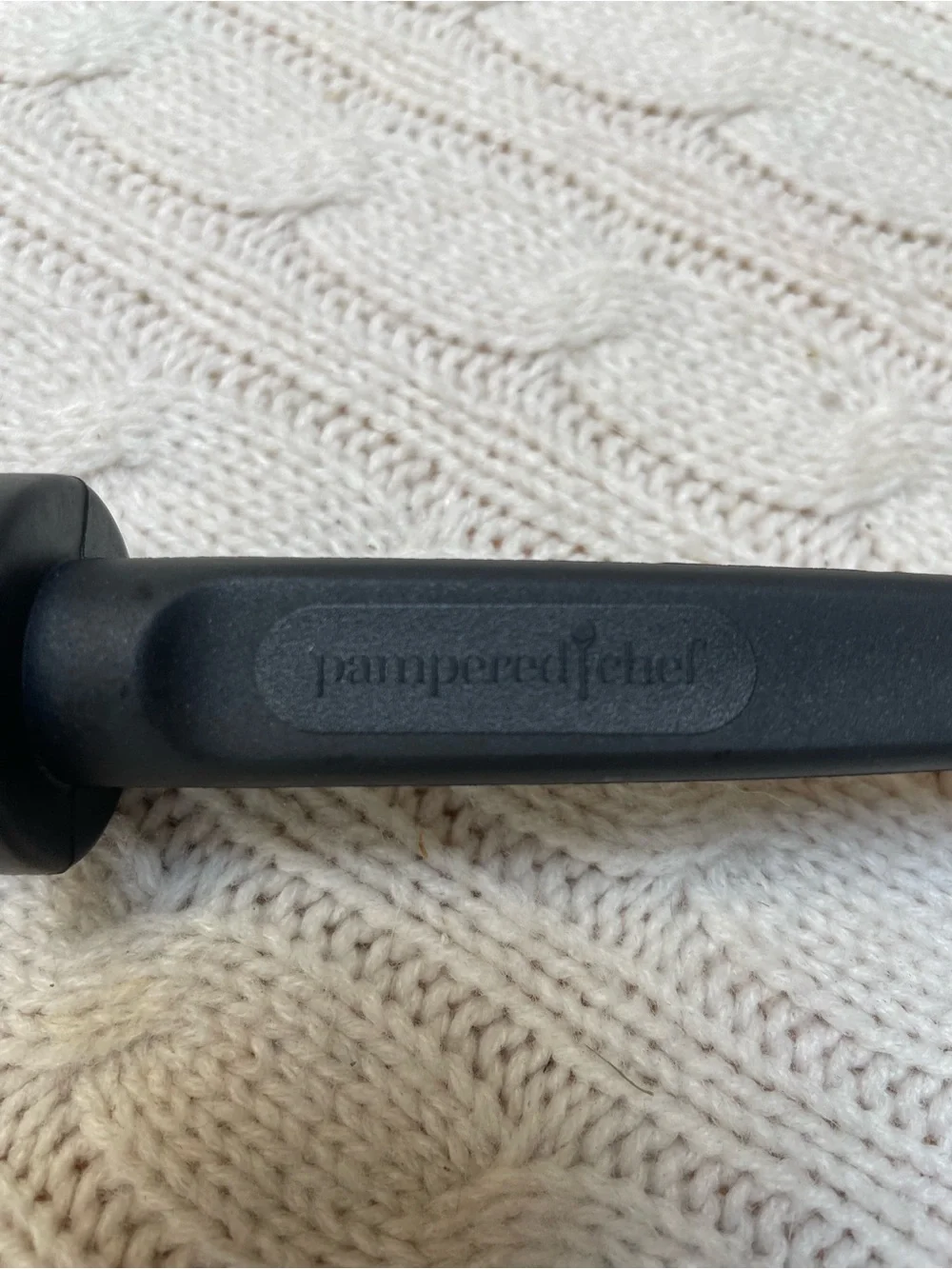 Pampered Chef Mix N Chop #2583 Black Nylon Meat Chopper Mixer Masher